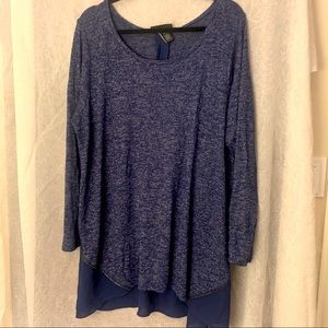 Lane Bryant | Zipper Back Detailed Blouse